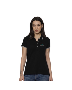 Allen Solly Polo T-shirt Women- Black